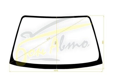 Стекло лобовое NISSAN BLUEBIRD 1991-1996 (EU13-h/t) 
Бренд: BSG с серой полосой