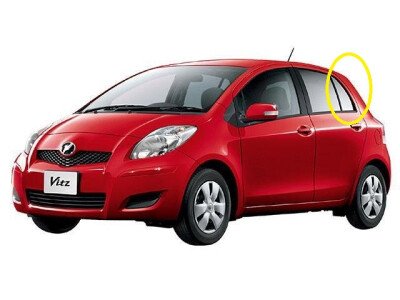Стекло боковое TOYOTA VITZ 2005-2010 SCP90-5d RQ/LH 
Бренд: BSG