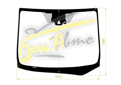 Стекло лобовое TOYOTA ALPHARD 2015-2023 (H30-LHD-2017) место под 1 камеру, место под датчик дождя, место под датчик влажности, 
Бренд: ZDG