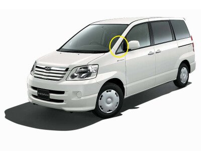 Стекло боковое TOYOTA NOAH 2001-2007 ZR60 FV/LH/X 
Бренд: BSG