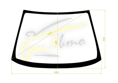 Стекло лобовое MAZDA FAMILIA 1999-2006 (Y11-5d wag) 
Бренд: КМК с синей полосой
