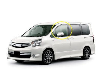 Стекло боковое TOYOTA NOAH 2007-2013 ZR70 FD/LH фурнитура, 
Бренд: BENSON