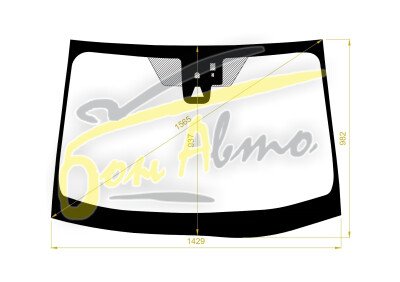 Стекло лобовое TOYOTA PRIUS PRIME 2015- (ZVW50-LHD) место под 1 камеру, место под датчик дождя, молдинг, антенна, фурнитура, 
Бренд: BENSON