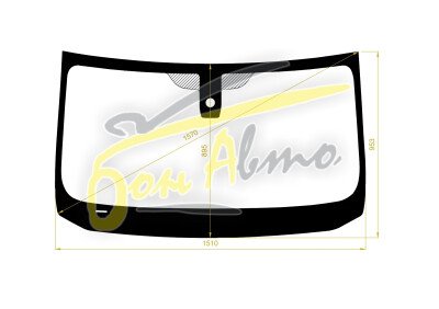 Стекло лобовое BMW 5-SERIES 2010-2016 (F10-2012-4d sed) место под датчик дождя молдинг, 
Бренд: BENSON