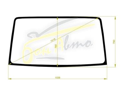 Стекло лобовое MAZDA TITAN-ELF 1993-2006 (NMR-hi-cab-1539*790*1616) 
Бренд: ZDG с синей полосой