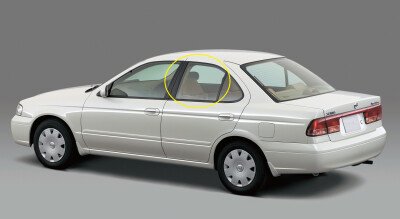 Стекло боковое NISSAN SUNNY 1998-2006 (B15) RD/LH 
Бренд: BSG