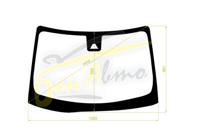 Стекло лобовое DAIHATSU CAST 2015-2023 (LA250-RHD) место под 1 камеру 
Бренд: BENSON