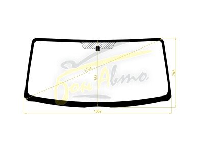 Стекло лобовое TOYOTA HIACE 2004-2019 (H200W-wide) 
Бренд: BSG