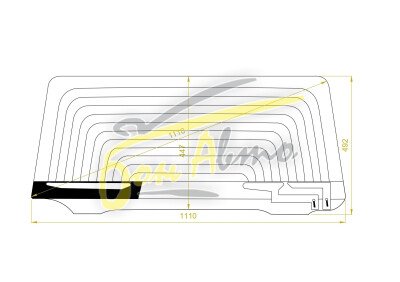 Стекло заднее с обогревом LAND ROVER FREELANDER 1997-2006 (L314) 
Бренд: FYG