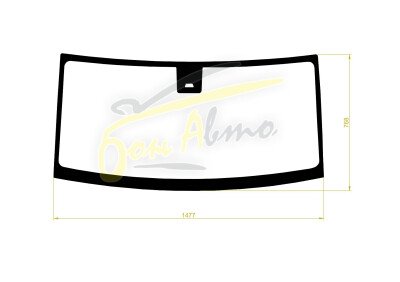 Стекло лобовое DAIHATSU THOR 2016- (M900S) место под 1 камеру фурнитура, 
Бренд: FYG