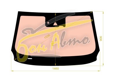 Стекло лобовое KAIYI X3 2019- (LHD) полный обогрев, место под 2 камеры, место под датчик дождя, молдинг, фурнитура, 
Бренд: FYG