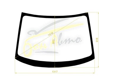 Стекло лобовое HONDA ZEST 2006-2012 (JE1) 
Бренд: BENSON