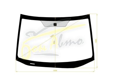 Стекло лобовое HONDA CR-V 2006-2011 (RE3-RHD) 
Бренд: BENSON