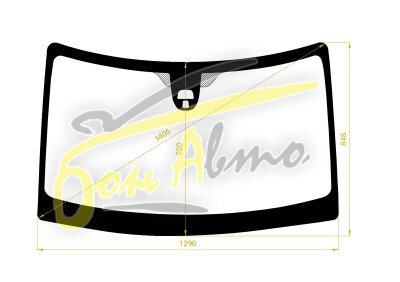 Стекло лобовое HONDA N-ONE 2012-2020 (JG1-2) место под 1 камеру молдинг, фурнитура, 
Бренд: FYG