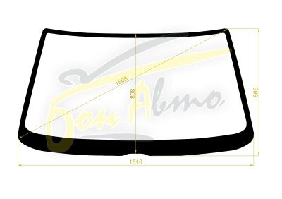 Стекло лобовое NISSAN GLORIA 1987-2014 (PY31-sed) 
Бренд: BENSON с зеленой полосой