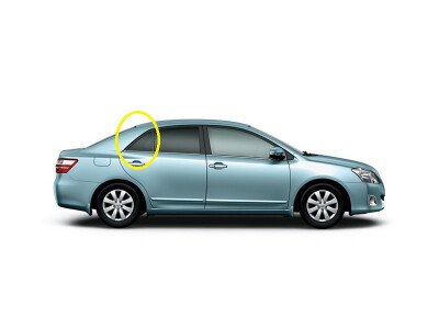 Стекло боковое TOYOTA PREMIO 2007- T260 RQ/RH 
Бренд: BENSON