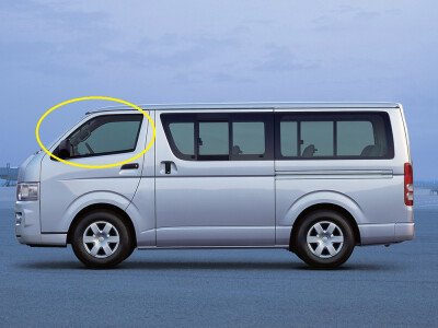 Стекло боковое TOYOTA HIACE 2004-2019 H200 FD/LH 
Бренд: ZDG