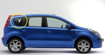Стекло боковое NISSAN NOTE 2005-2012 E11 SW/RH/X молдинг,
Бренд: BENSON