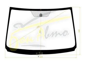 Стекло лобовое TOYOTA COROLLA FIELDER 2006-2012 (E140-RHD) обогрев щеток
Бренд: BENSON с серой полосой