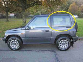 Стекло боковое SUZUKI VITARA 1988-1997 (TD51-3d) SW/LH/X
Бренд: BSG Тонированное