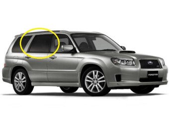 Стекло боковое SUBARU FORESTER 2002-2008 (SG5) RD/RH
Бренд: BSG