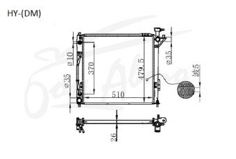 Радиатор KIA SORENTO 2009-2014 (SM)(2.0-2.2)
Бренд: TONGSHI PL26AT
