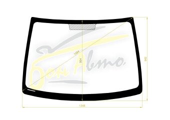 Стекло лобовое HONDA JAZZ 2001-2008 (GD1-5d)
Бренд: BENSON с синей полосой