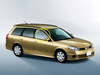 Стекло боковое NISSAN WINGROAD 1999-2006 Y11 FD/RH фурнитура,
Бренд: BENSON