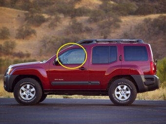 Стекло боковое NISSAN XTERRA 2005- (R51/N50) FD/LH
Бренд: BENSON