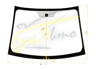 Стекло лобовое TOYOTA VITZ 2005-2010 (SCP90-RHD) обогрев щеток
Бренд: BSG с серой полосой