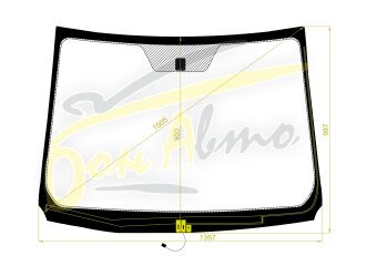 Стекло лобовое TOYOTA WISH 2009-2017 (ZGE20-RHD) обогрев щеток
Бренд: ZDG с синей полосой