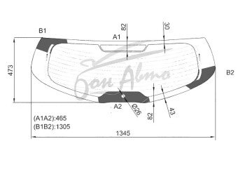 Стекло заднее с обогревом KIA SPORTAGE 2010-2015 (SL) 1 отверстие
Бренд: BENSON