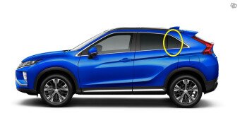 Стекло боковое MITSUBISHI ECLIPSE CROSS 2017- GK RQ/LH
Бренд: BENSON Тонированное