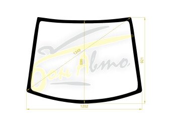 Стекло лобовое NISSAN MOCO 2001-2006 (MG21)
Бренд: XYG с синей полосой