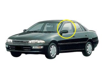 Стекло боковое TOYOTA CARINA 1992-1996 AT190 FD/LH
Бренд: BSG