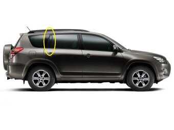 Стекло боковое TOYOTA RAV 4 2005-2016 ACA30-5d-long RQ/RH
Бренд: BSG