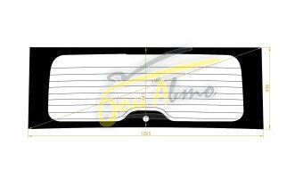 Стекло заднее с обогревом HONDA ELEMENT 2003-2010 (YH2) 1 отверстие
Бренд: FYG