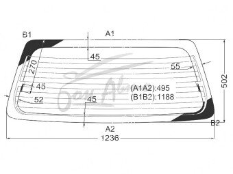 Стекло заднее с обогревом MAZDA DEMIO 1996-2002 (DW3)
Бренд: BENSON