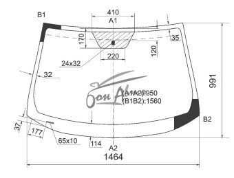 Стекло лобовое HYUNDAI IX 35 2009-2015 (LM)
Бренд: ZDG
