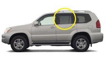 Стекло боковое LEXUS GX 2002-2009 (J120-5d) RD/LH
Бренд: BSG Тонированное