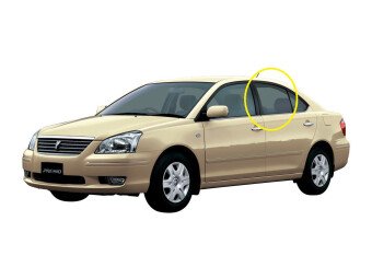 Стекло боковое TOYOTA PREMIO 2001-2007 AZT240 RD/LH
Бренд: BENSON