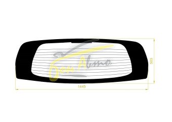 Стекло заднее с обогревом HONDA FREED 2008-2016 (GB3)
Бренд: ZDG