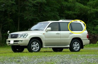 Стекло боковое TOYOTA LAND CRUISER CYGNUS 1997-2007 FJ100 1 отверстие SW/LH/X
Бренд: BENSON Тонированное