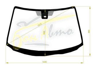 Стекло лобовое MAZDA AXELA 2003-2009 (BK-RHD) место под датчик дождя
Бренд: BENSON