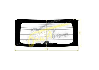 Стекло заднее с обогревом FORD C-MAX 2003-2010 (C214) 3 отверстия
Бренд: BSG