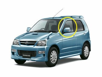 Стекло боковое DAIHATSU TERIOS KID 1998-2012 (J100) FD/LH
Бренд: BSG
