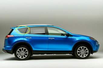 Стекло боковое TOYOTA RAV 4 2013-2018 ACA40 SW/RH/X молдинг, фурнитура,
Бренд: BENSON Тонированное