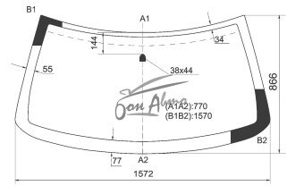 Стекло лобовое JEEP GRAND CHEROKEE 1999-2004 (WJ)
Бренд: BSG с зеленой полосой
