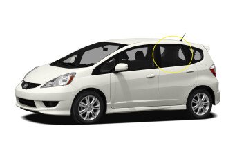 Стекло боковое HONDA FIT 2007-2013 (GE-5d) RD/LH фурнитура,
Бренд: BENSON Тонированное