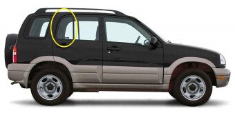 Стекло боковое CHEVROLET TRACKER 1997-2005 (TJ52-5d) RQ/RH
Бренд: BENSON Тонированное